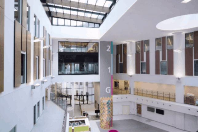 The Interior Of The Royal Liverpool University Hospital