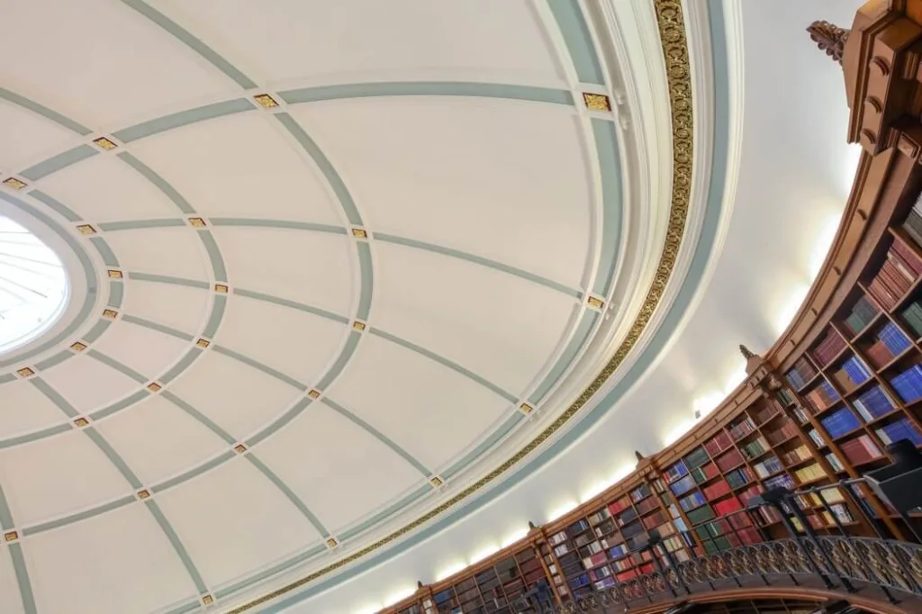 The Ceiling Of The Picton Reading Room