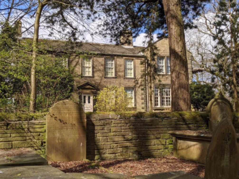 The Exterior Of The Brontë Parsonage Museum In Keighley