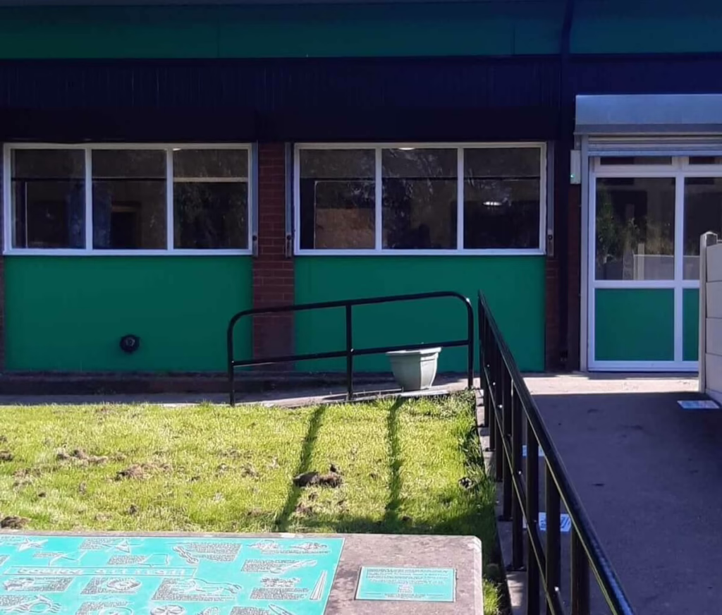 An Exterior Shot Of Bowlee Community Centre In Middleton