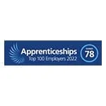 Apprenticeships Top 100 Employers 2022: Rank 78